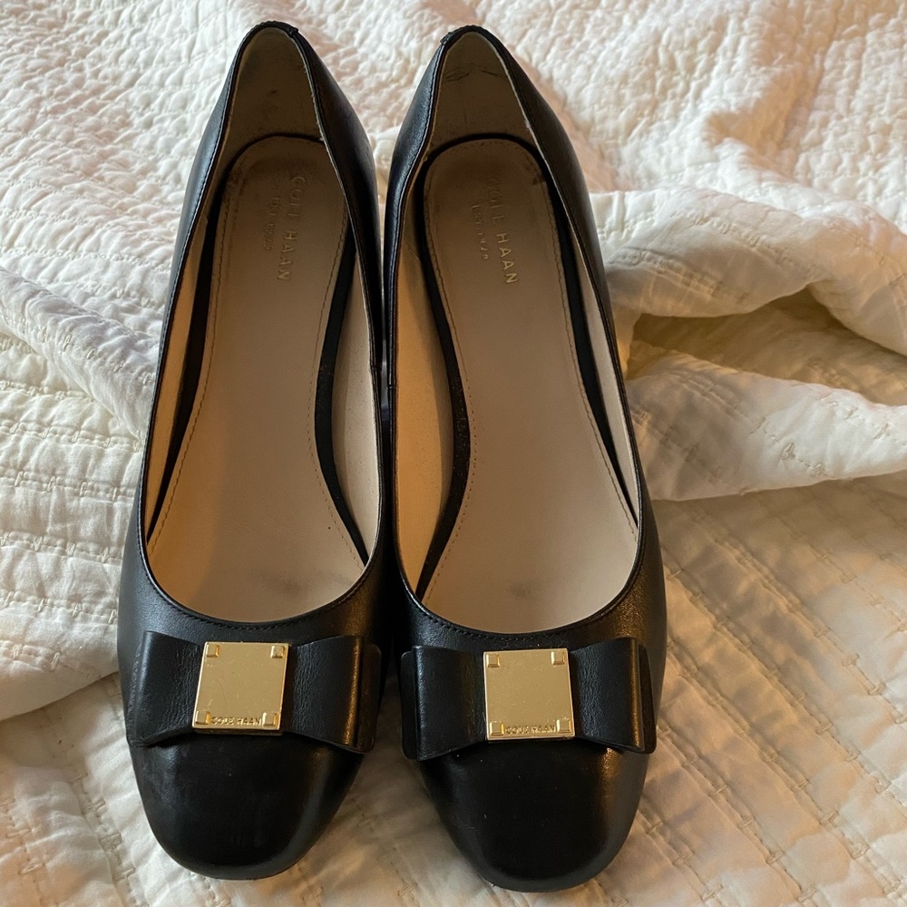 Cole Haan Block Heel - worn once!